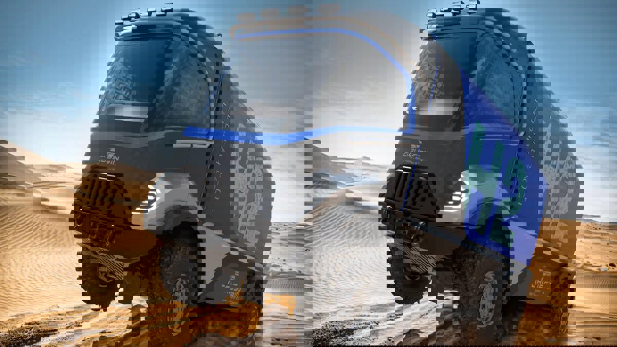 للمرة الأولى.. شاحنة تعمل بالهيدروجين في رالي داكار