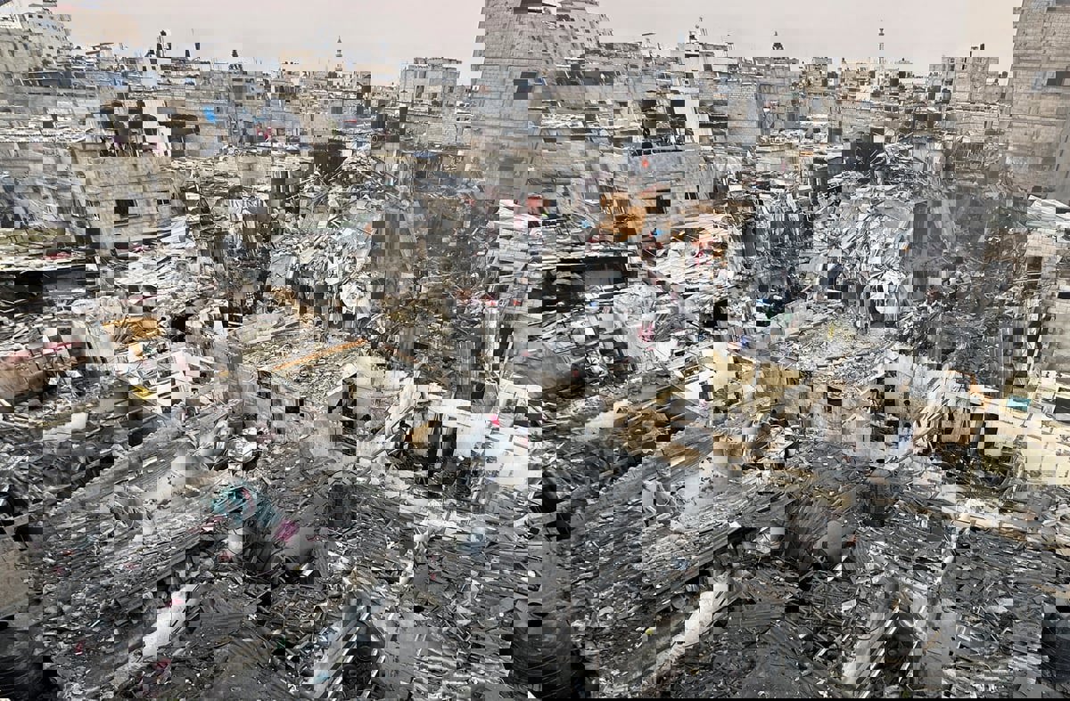 الأمم المتحدة: الأقمار الصناعية تظهر دمار 35% من مباني غزة