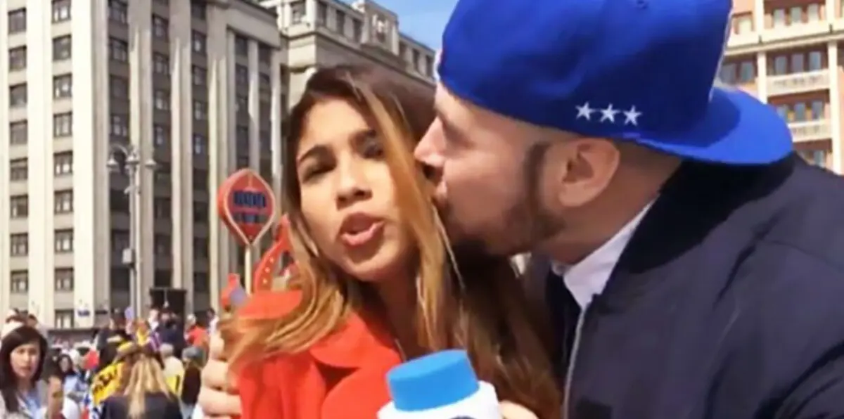 300 حالة تحرش جنسي بفتيات روسيات ومذيعات في كأس العالم 2018 (فيديو)