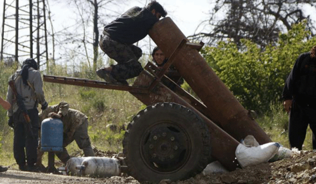 تحالف عسكري جديد للمعارضة السورية قرب دمشق‎
