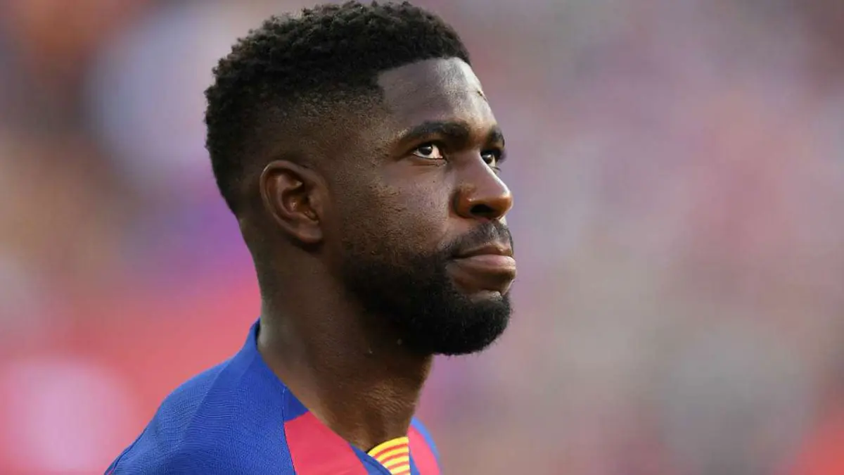 برشلونة يعلن إصابة أومتيتي بفيروس كورونا