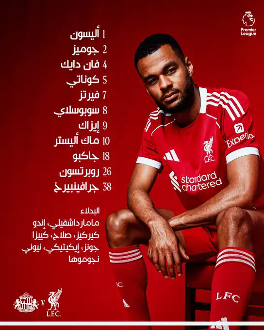 تشكيل ليفربول