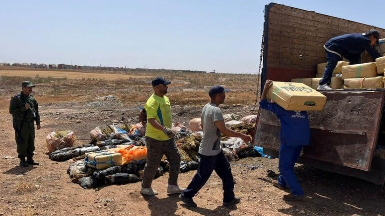 المغرب.. إتلاف كميات كبيرة من المواد المخدرة (صور)