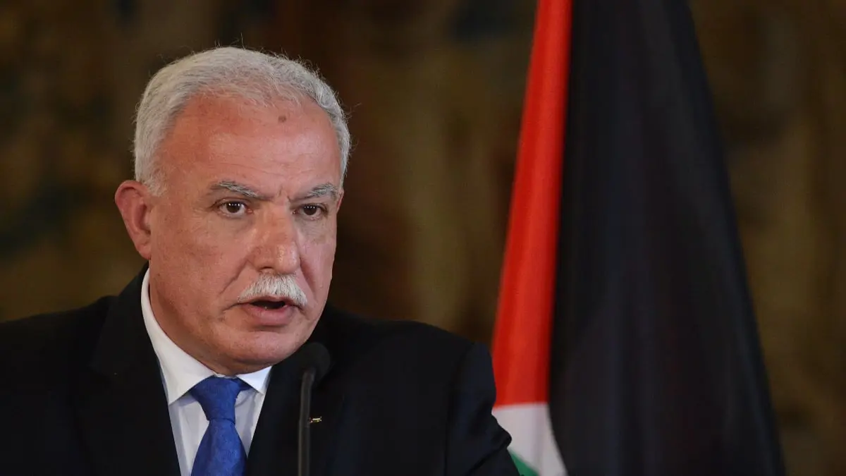 وزير الخارجية الفلسطيني: إسرائيل تخطت إشارة المجتمع الدولي الحمراء