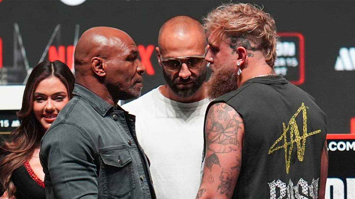 "ستكون حربا".. جيل بول يستفز مايك تايسون قبل نزالهما المرتقب