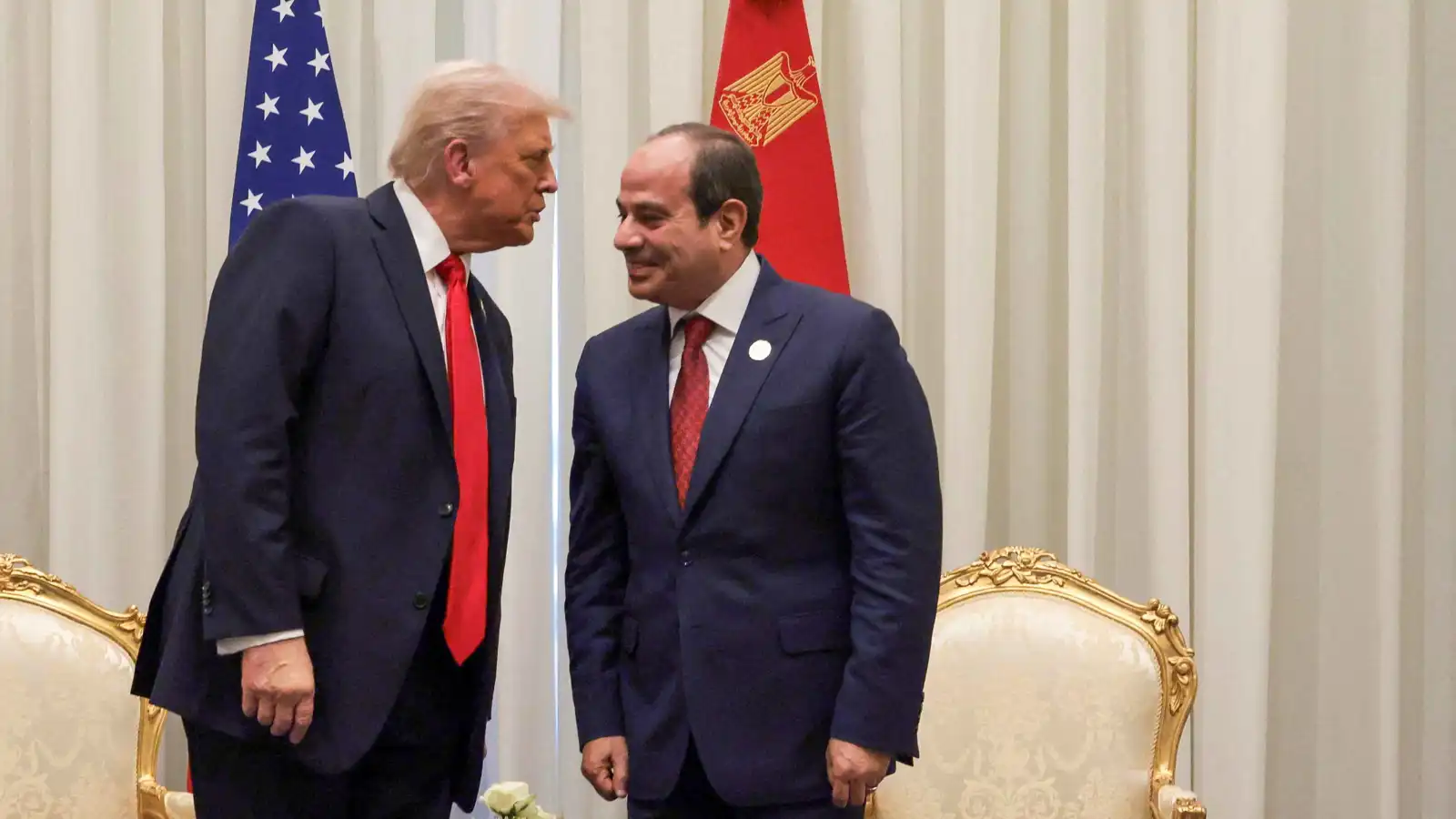 السيسي يلتقي ترامب على هامش منتدى دافوس