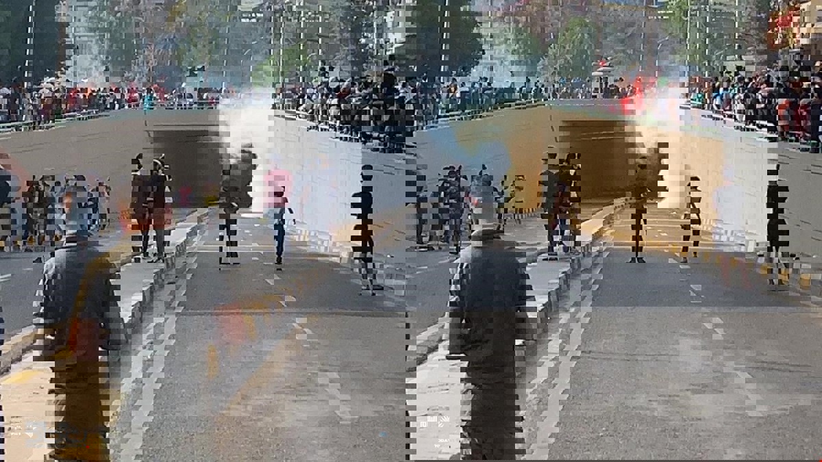 سقوط صاروخ في محيط المنطقة الخضراء بالعاصمة العراقية بغداد