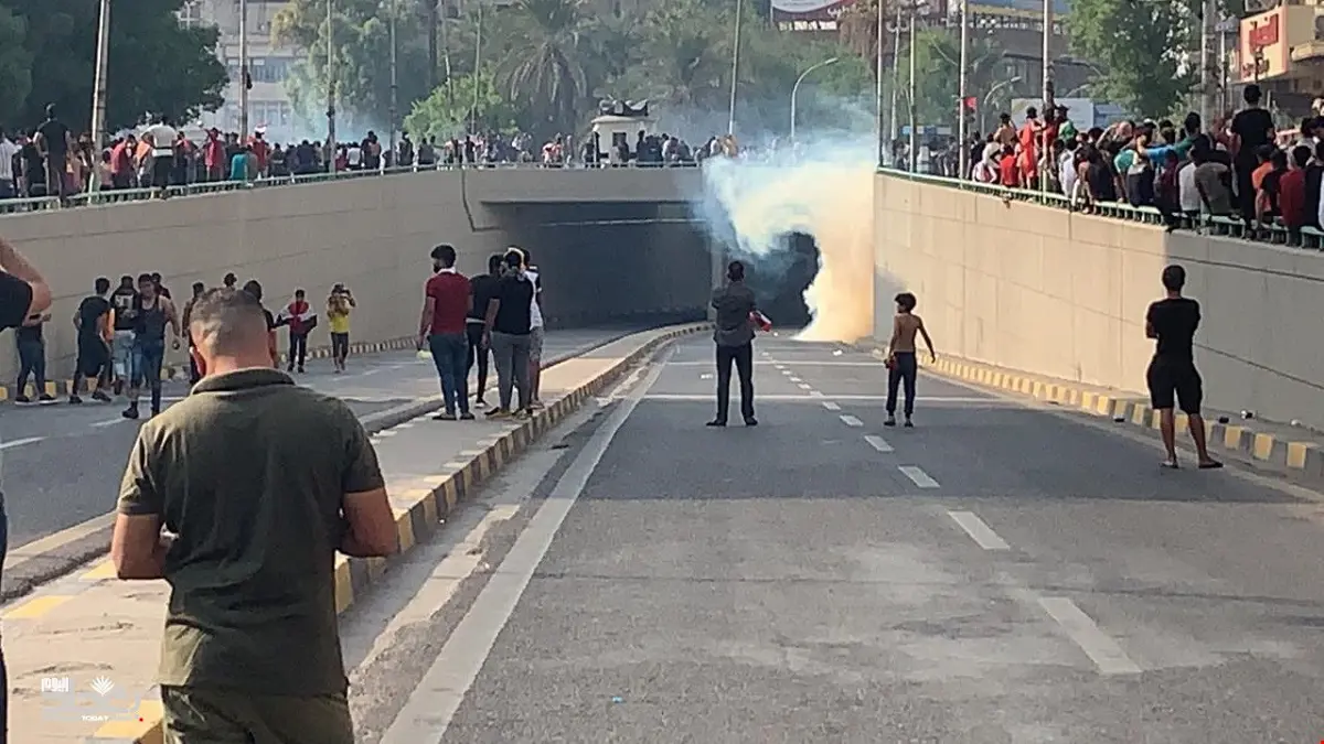 سقوط صاروخ في محيط المنطقة الخضراء بالعاصمة العراقية بغداد