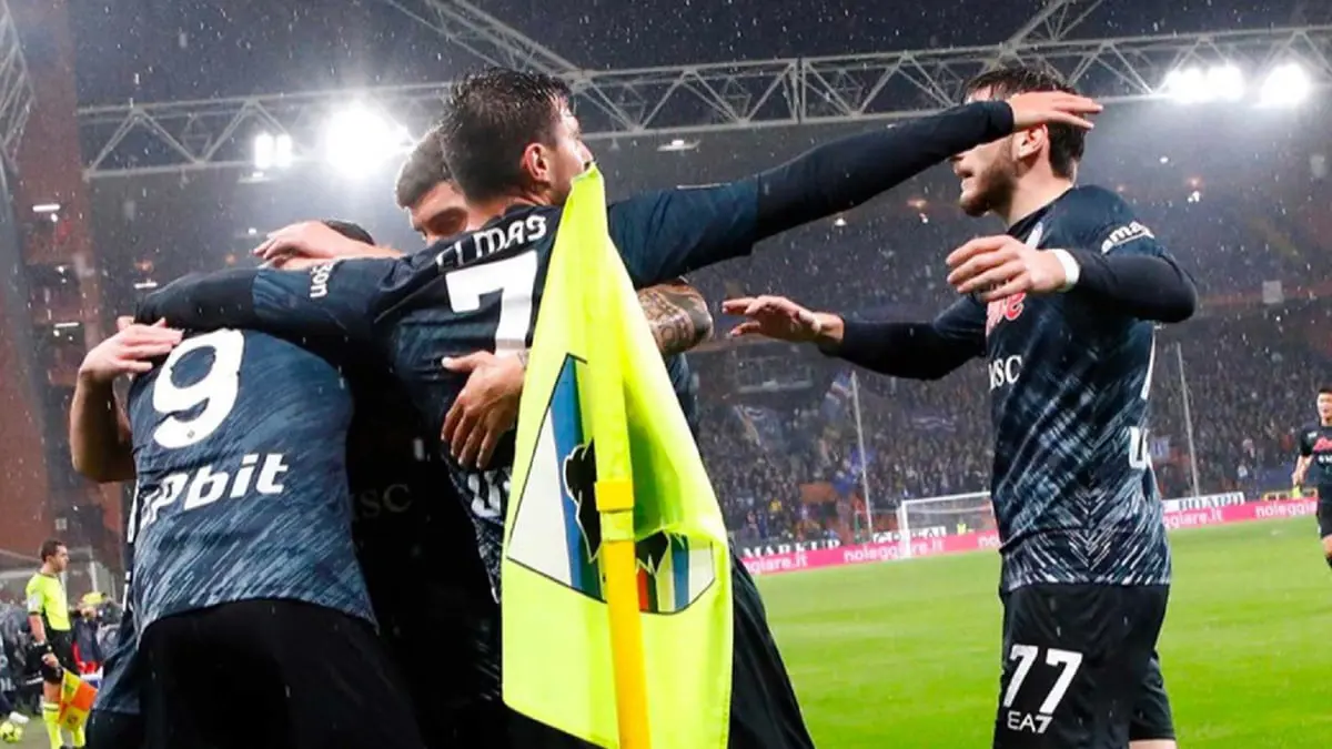 ترتيب الدوري الإيطالي: نابولي يستعيد توازنه بالفوز على سامبدوريا (فيديو)