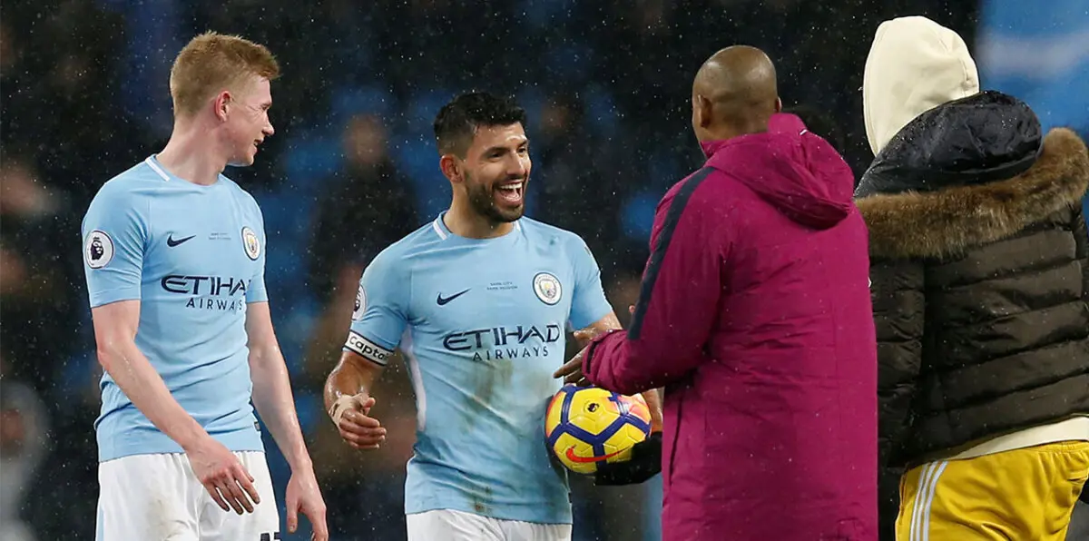 ترتيب هدافي الدوري الإنجليزي.. أغويرو يعادل أهداف محمد صلاح