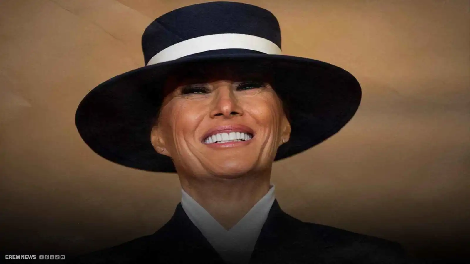 تخفي نصف وجهها.. ما سر قبعة ميلانيا ترامب التي لا تفارقها؟