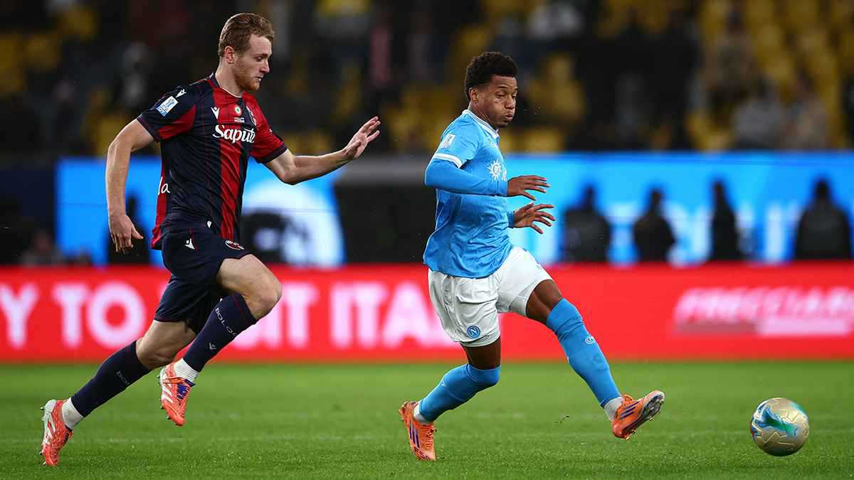 بث مباشر لمباراة نابولي ضد بولونيا بنهائي كأس السوبر الإيطالي