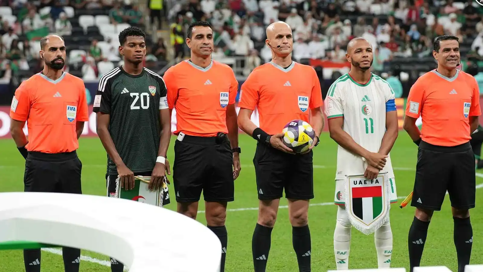 ملخص وأهداف ورجل مباراة الجزائر والإمارات في ربع نهائي كأس العرب 2025