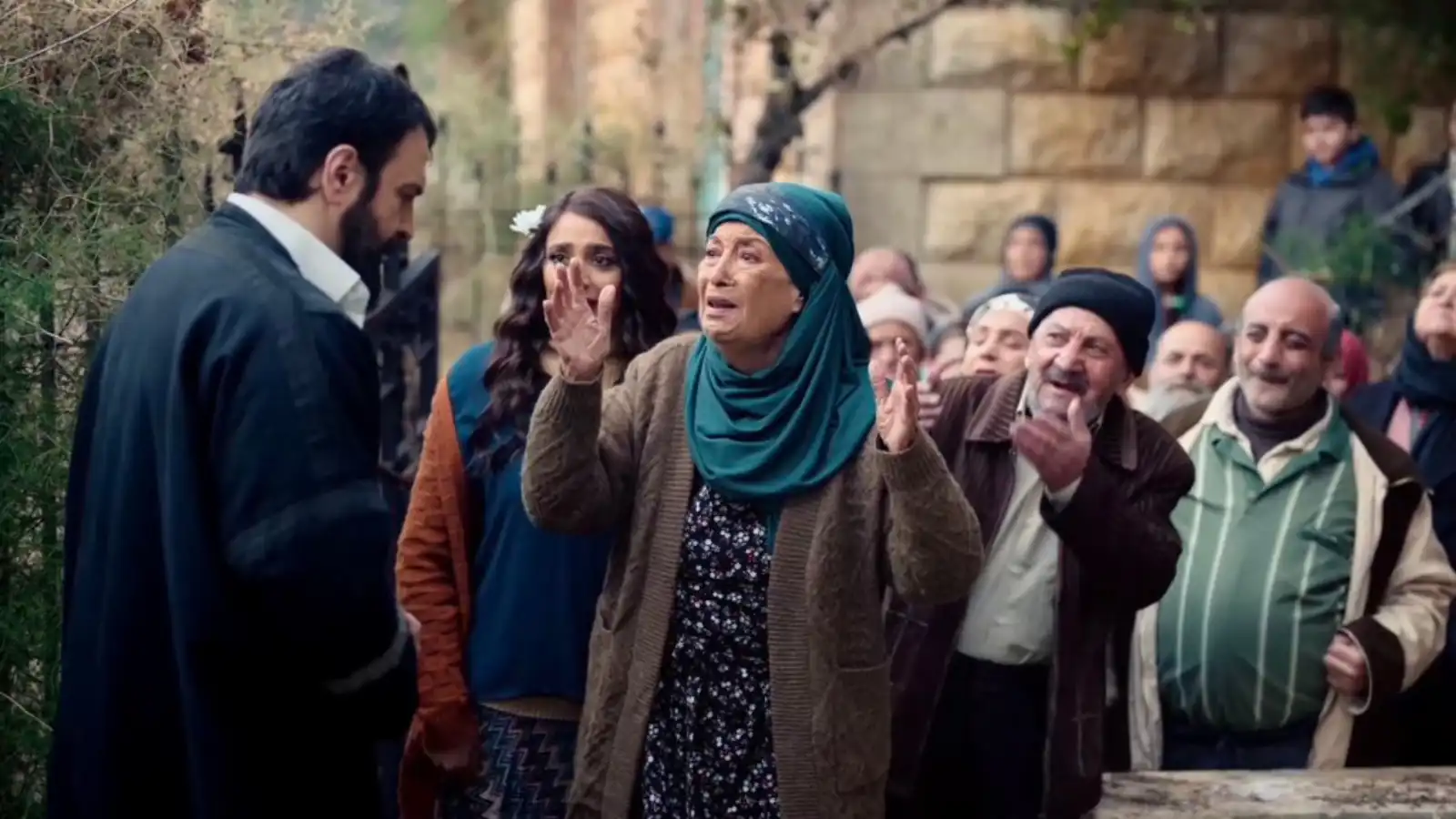 تيم حسن ومنى واصف من مسلسل "مولانا"