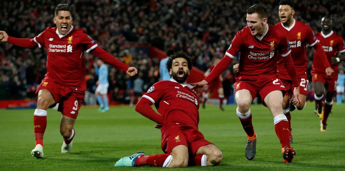 مدرب ليفربول يكشف كواليس إصابة محمد صلاح