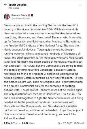 تغريدة دونالد ترامب