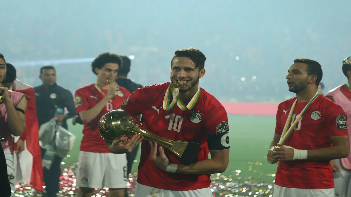 لاعبو المنتخب الأولمبي المصري يسيطرون على جوائز بطولة أمم أفريقيا (شاهد)