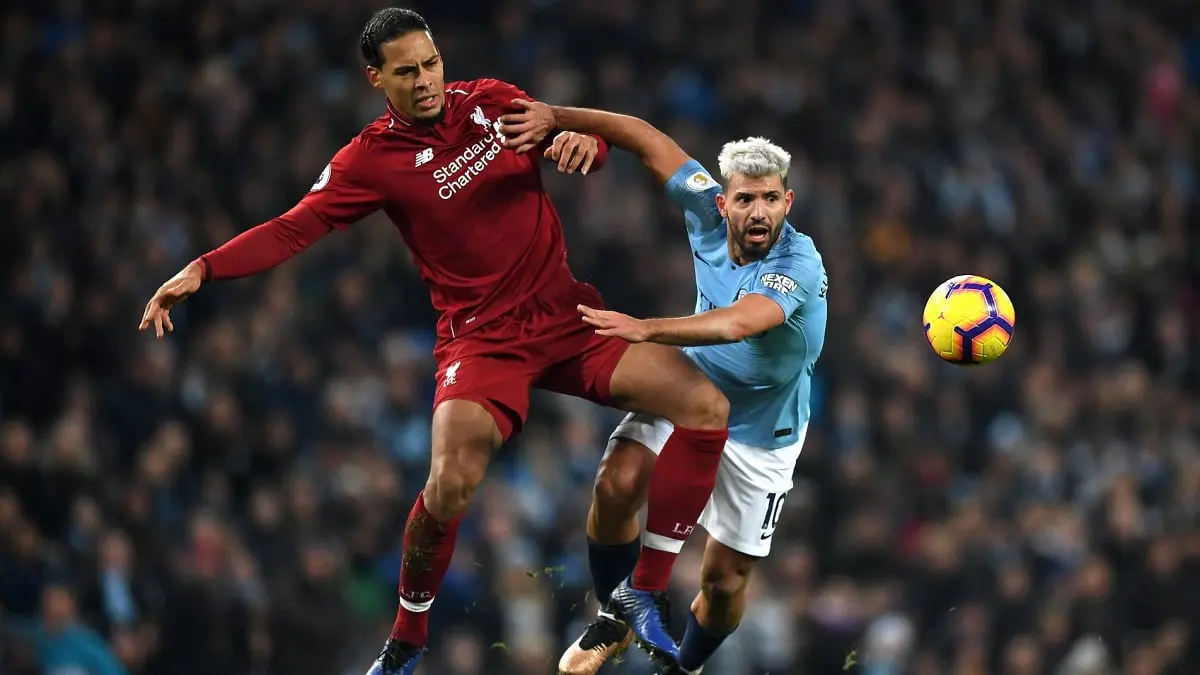 سيرجيو أغويرو يكشف الميزة التي تجعل فيرجيل فان دايك كابوسا للمهاجمين