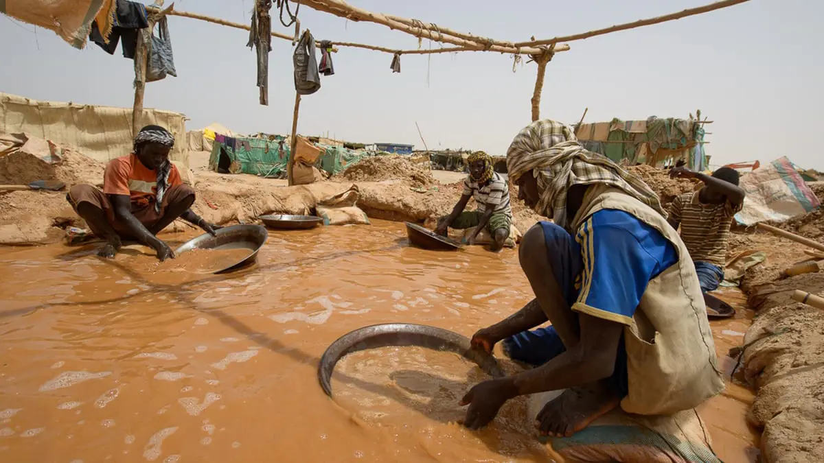 اختفاء 10 من المنقبين عن الذهب في شمال السودان
