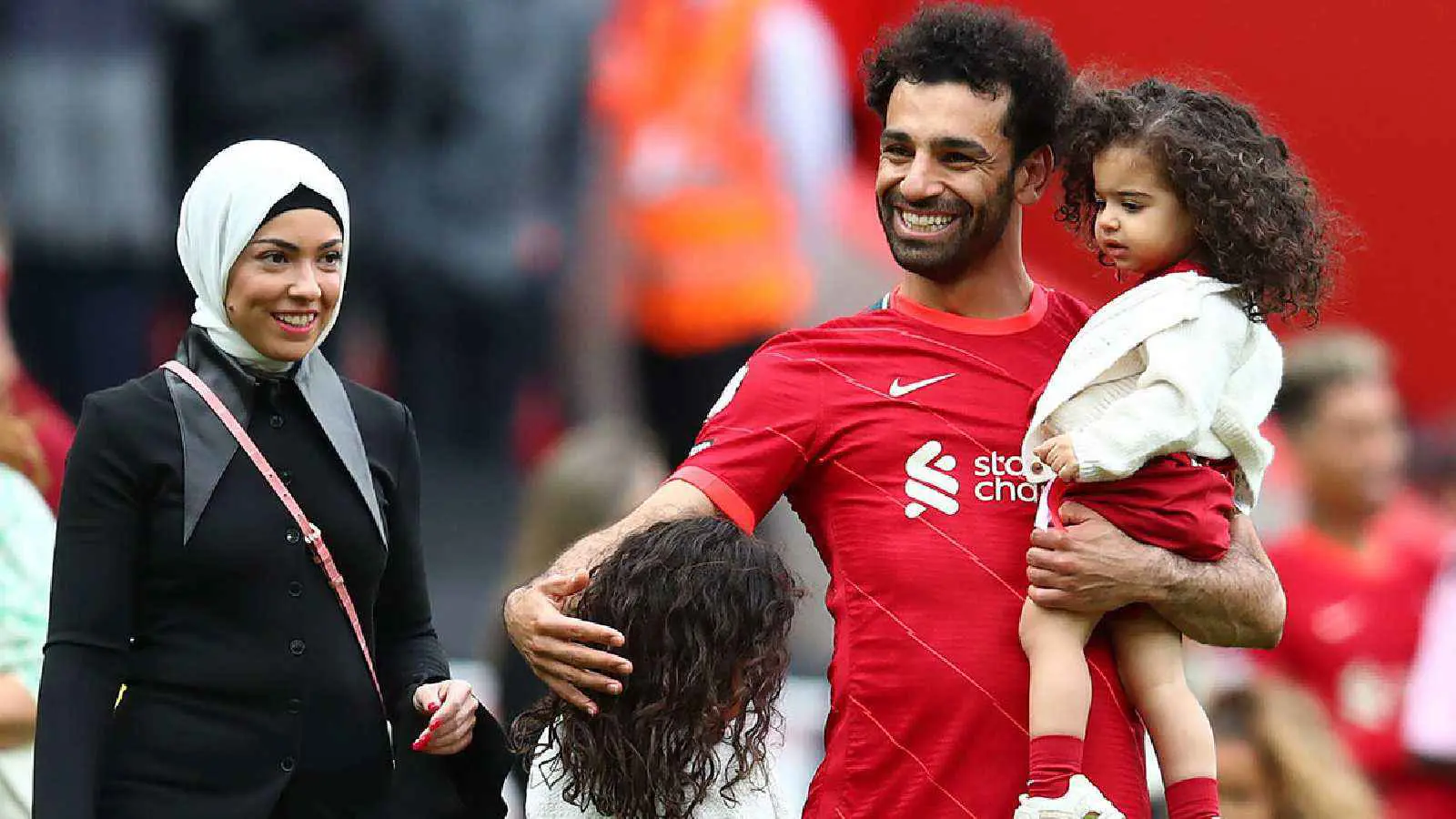 محمد صلاح وأسرته