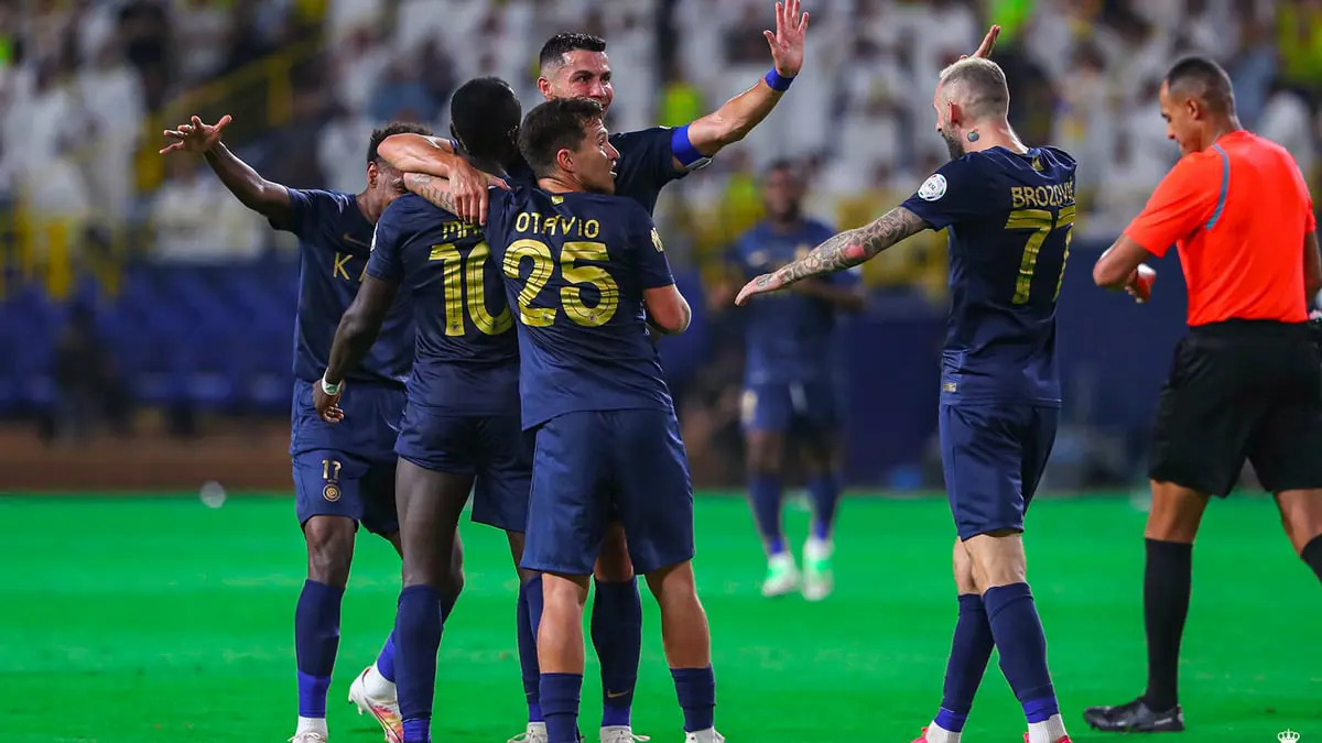 الدوري السعودي: النصر يكتسح الشباب.. والأهلي يُسقط الطائي