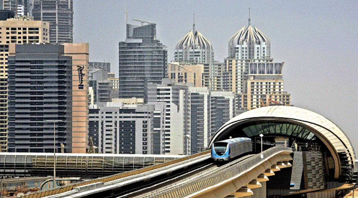 مترو دبي يرفع قيمة العقارات التجارية المحيطة به 41% والسكنية 10%