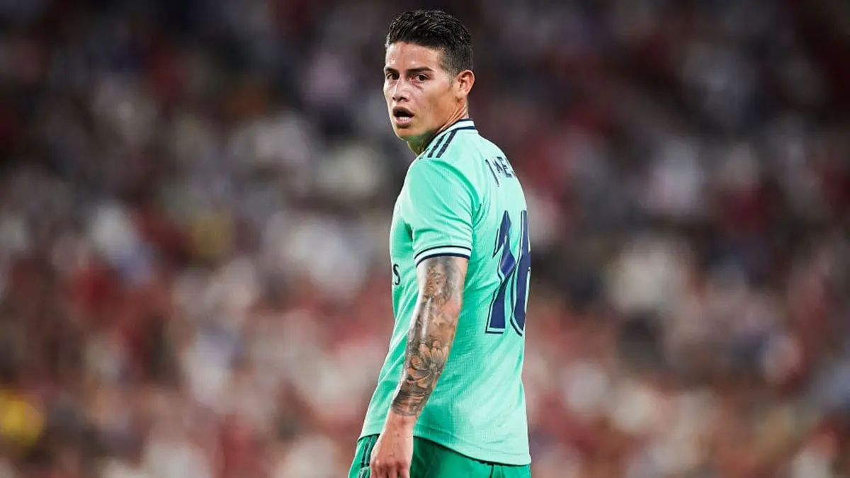 تقرير: 4 أندية تغازل جيمس رودريغيز للرحيل عن ريال مدريد