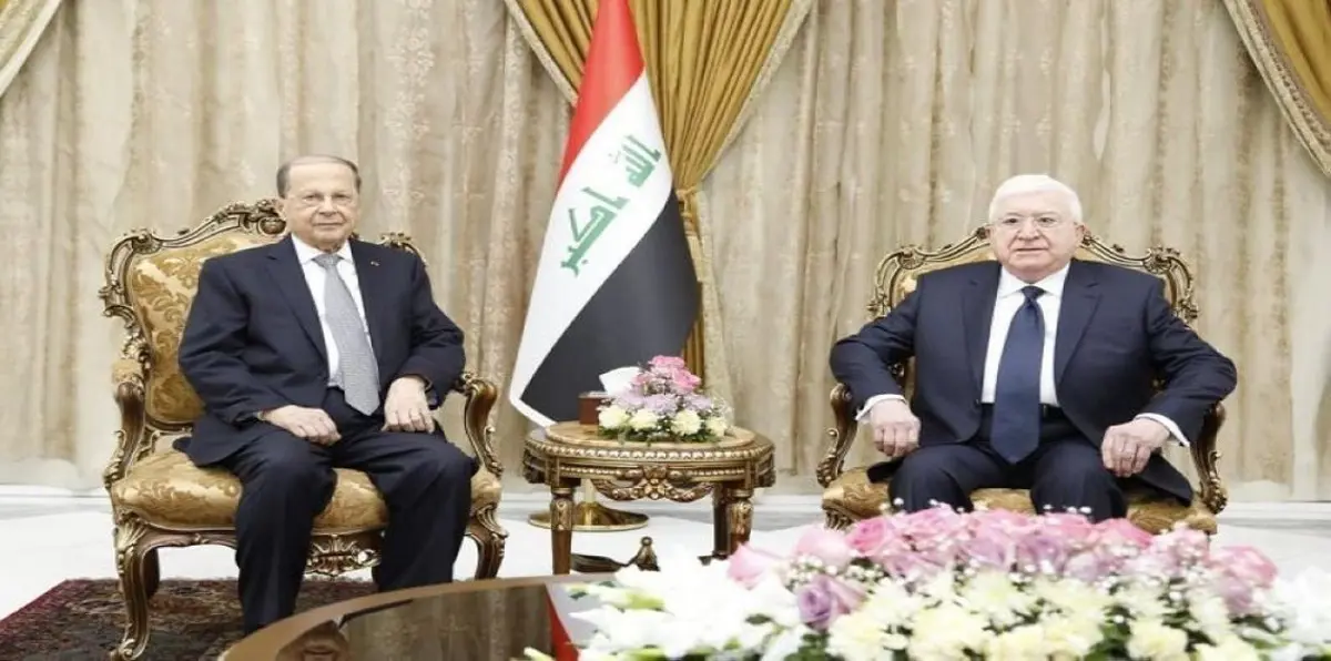 استقبال "مختلف" للرئيس اللبناني في بغداد.. شاهد ماذا قدّم الرئيس العراقي لميشال عون (صور)