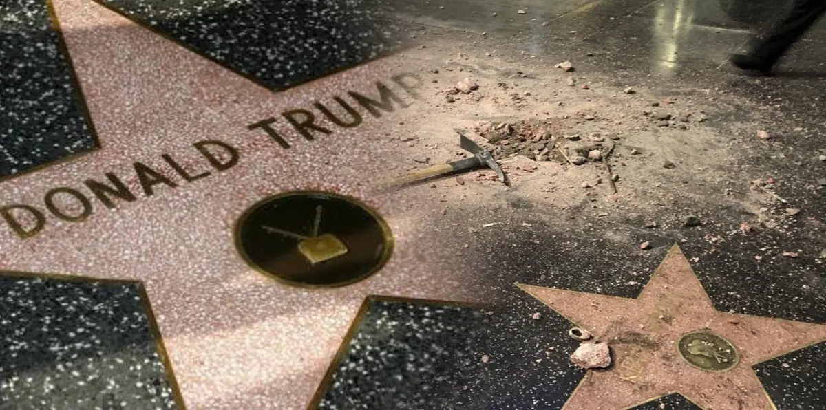 مجلس بلدية غرب هوليوود يوافق على  إزالة نجمة ترامب من ممر المشاهير