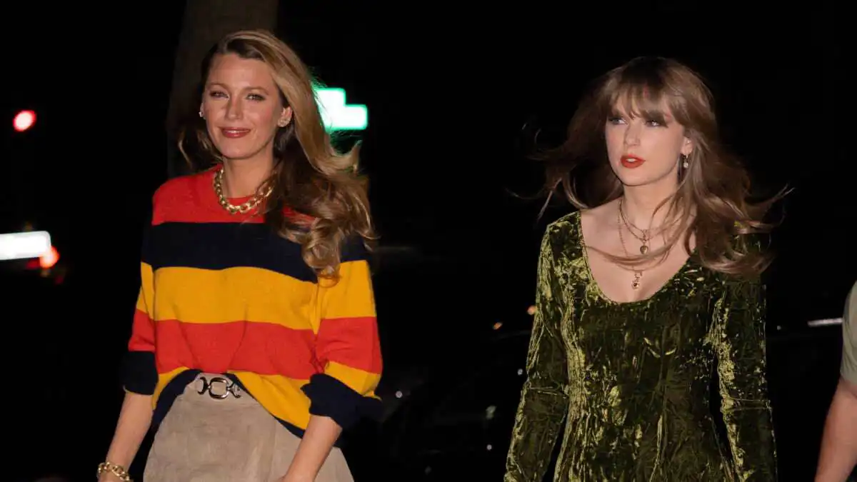 بليك لايفلي تشعر بالغيرة من صداقة تايلور سويفت مع بريتاني ماهومز