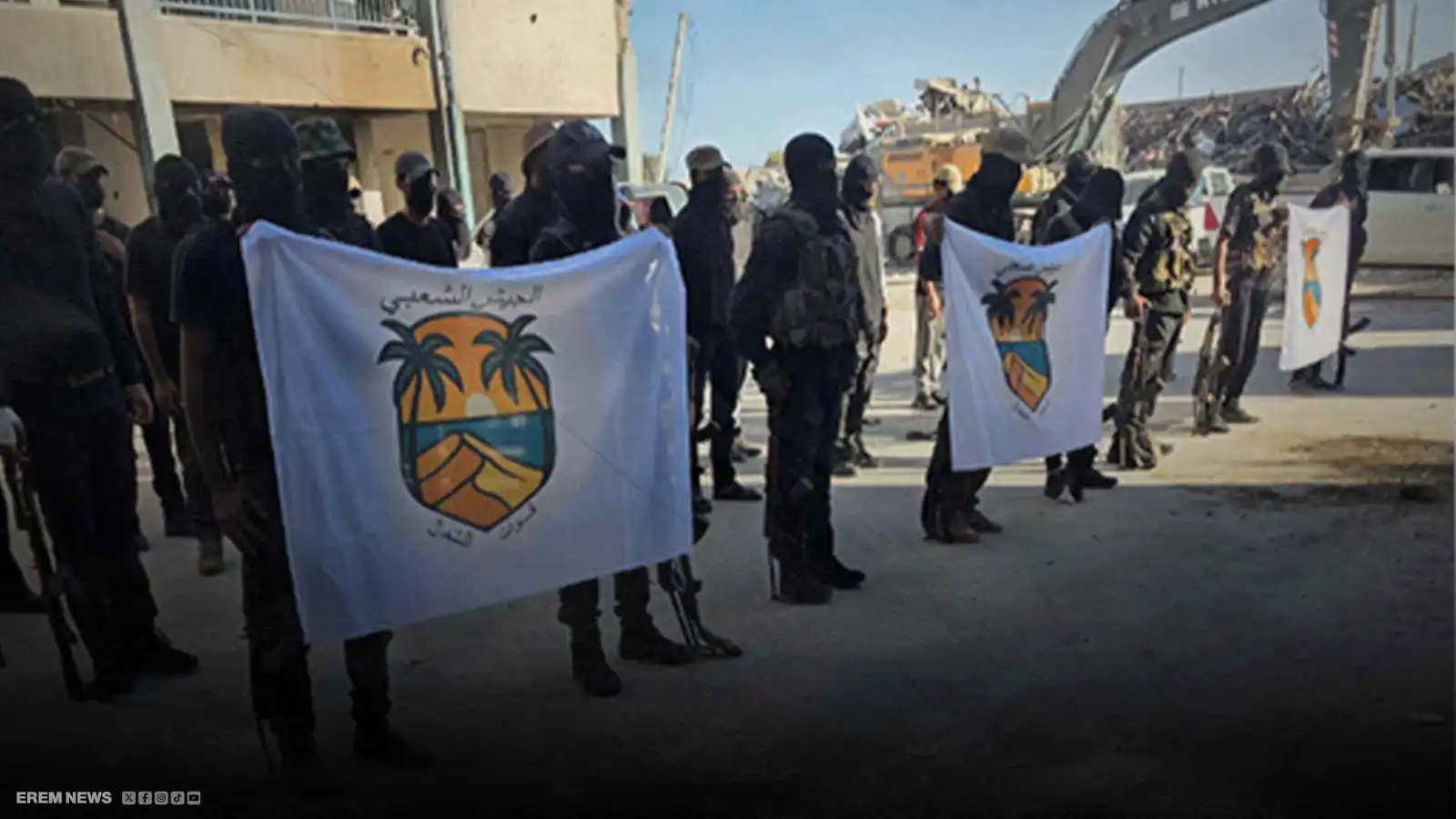 "القوة ستقابل بالقوة".. من هو فصيل "الجيش الشعبي" الذي يهدد حماس شمالي غزة؟