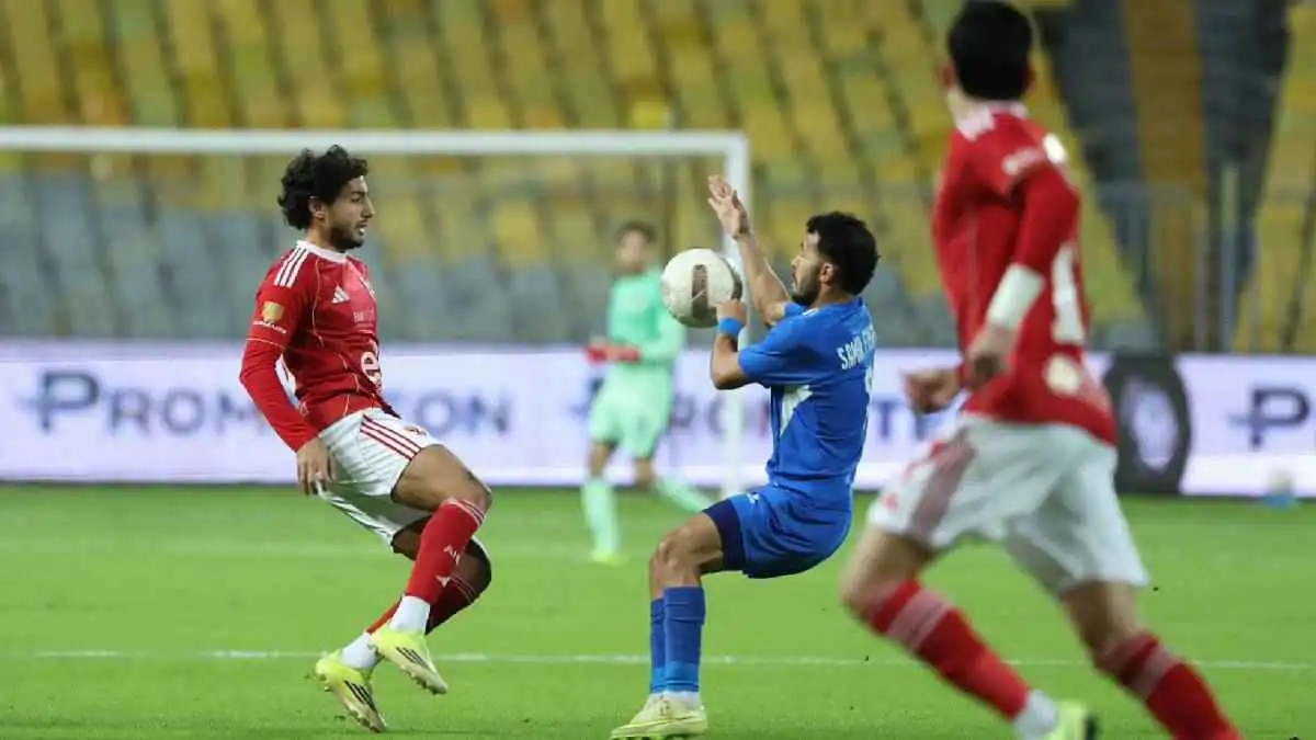 مباراة الأهلي وسموحة في الدوري المصري