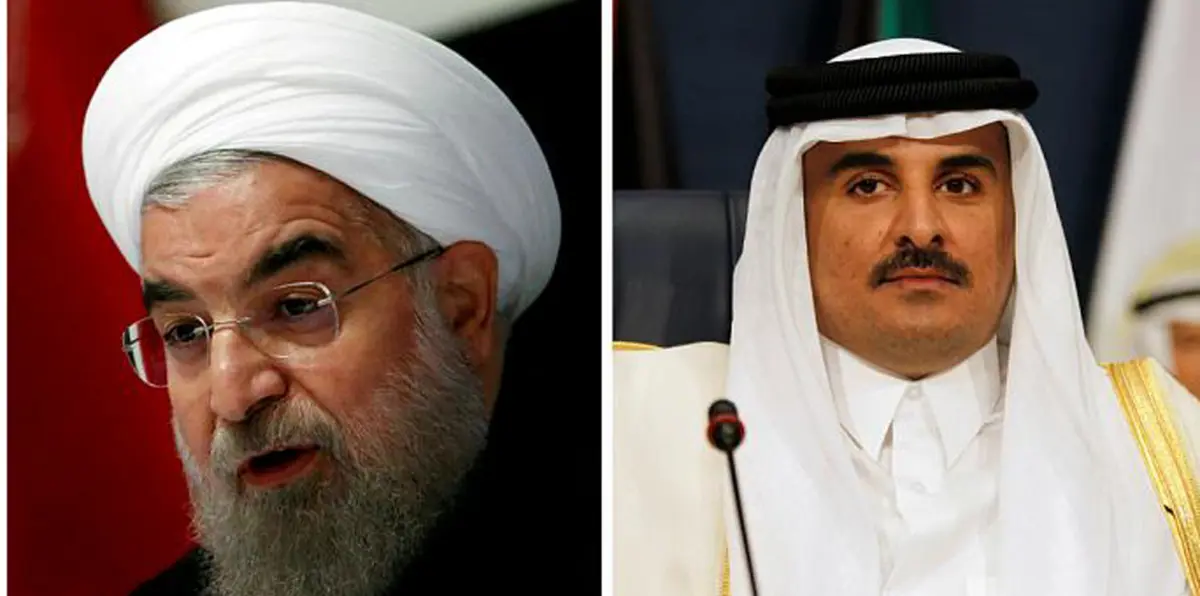 التلفزيون الإيراني: أمير قطر يزور طهران للمشاركة في تنصيب روحاني