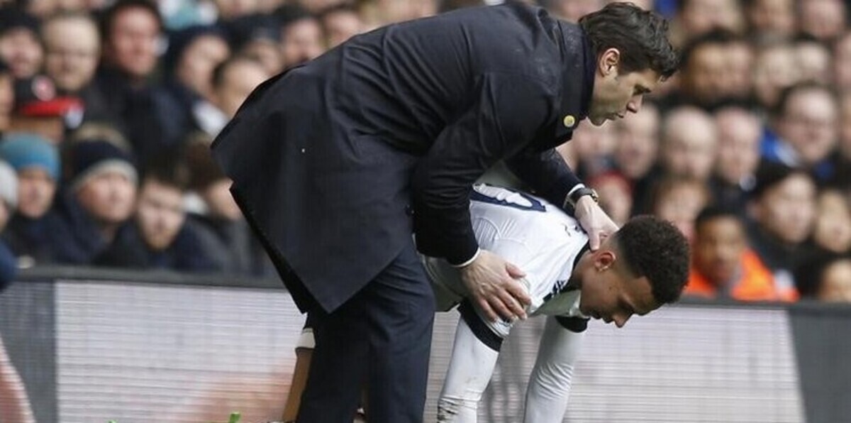 آلي يلعب مع توتنهام مصابا