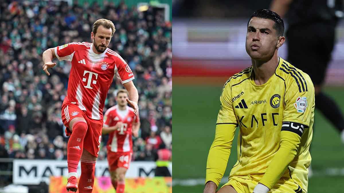 بعد هز شباك فيردر بريمن.. هاري كين يتفوق على رونالدو 