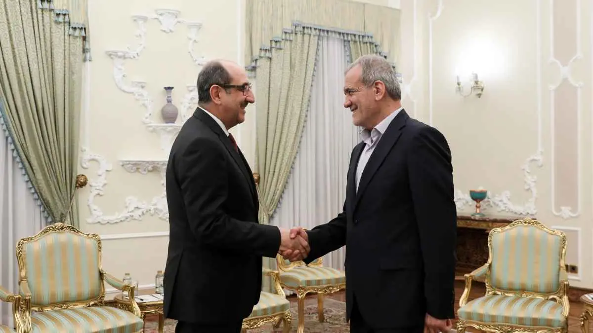 بزشكيان لوزير خارجية سوريا: "لن نتوقف عن دعم حلفائنا"