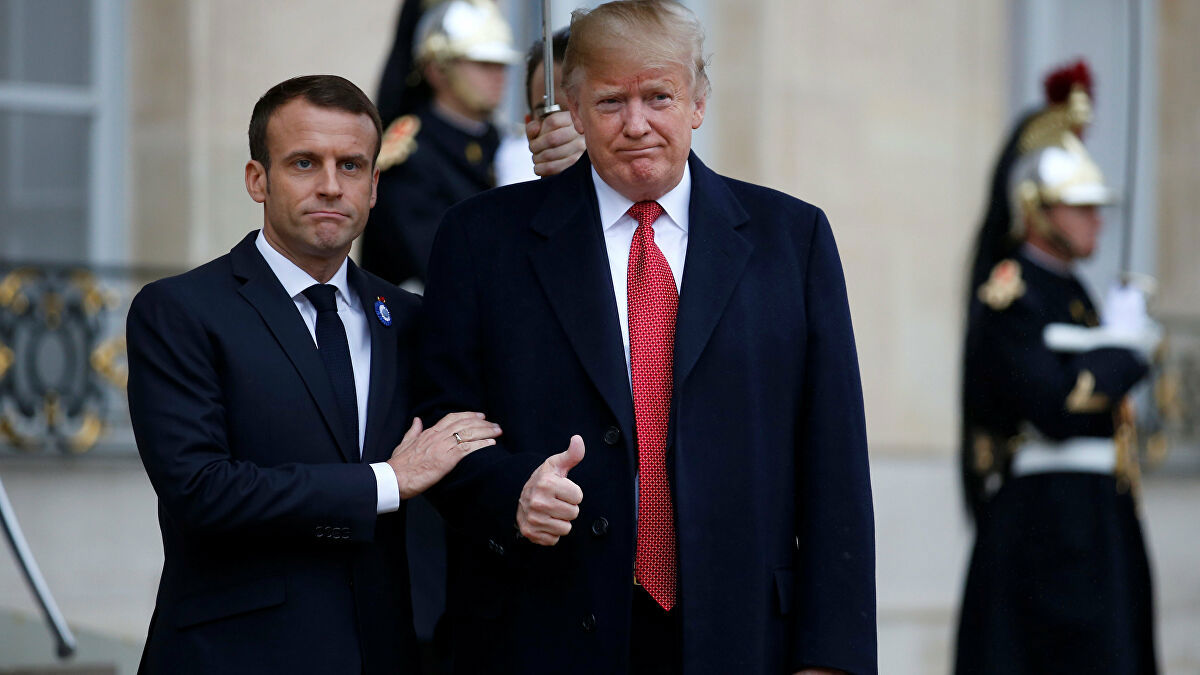 ماكرون لترامب: العقوبات الأمريكية على حزب الله تأتي بآثار عكسية