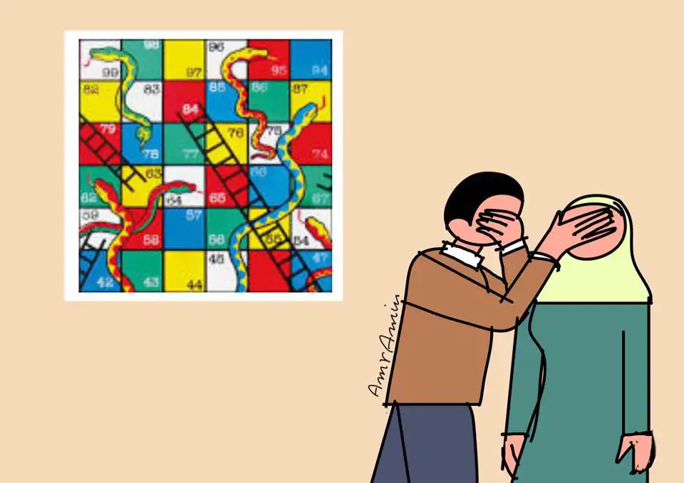 من رسومات  عمرو أمين