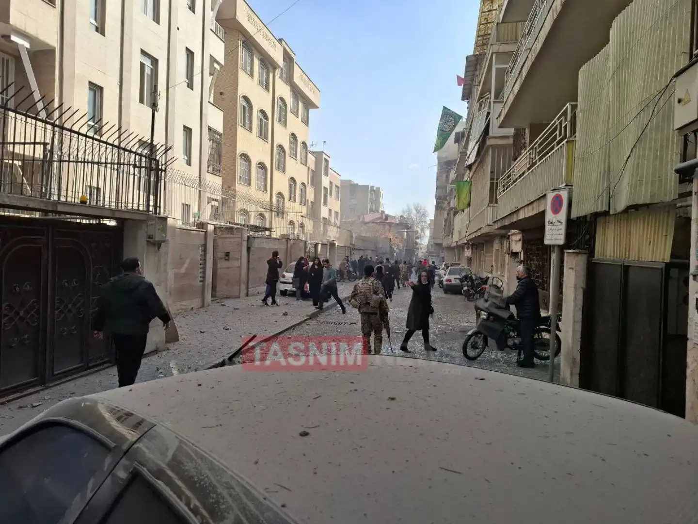 ضربة على العاصمة طهران