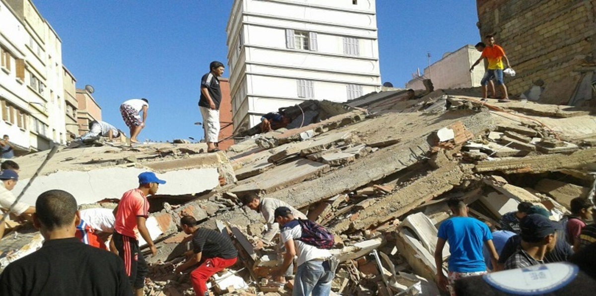 التدوينة الأخيرة لسيدة من ضحايا عمارة الدار البيضاء (صورة)