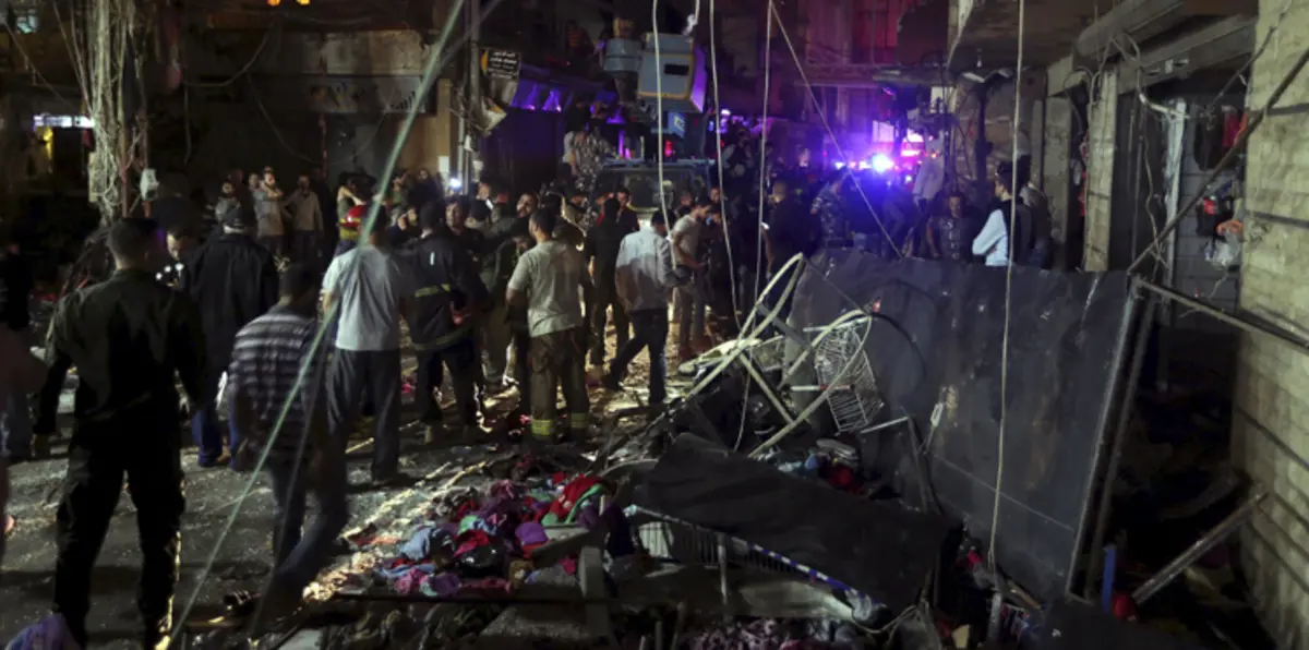 لحظة القبض على الانتحاري الرابع في تفجير الضاحية الجنوبية (فيديو)