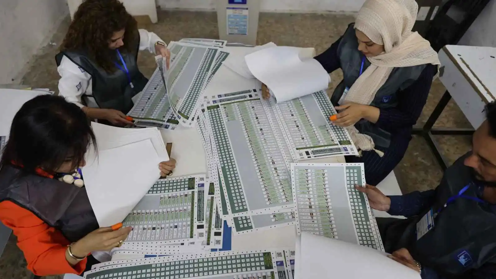 المفوضية العراقية تكشف رسميا عدد المقترعين في الانتخابات البرلمانية