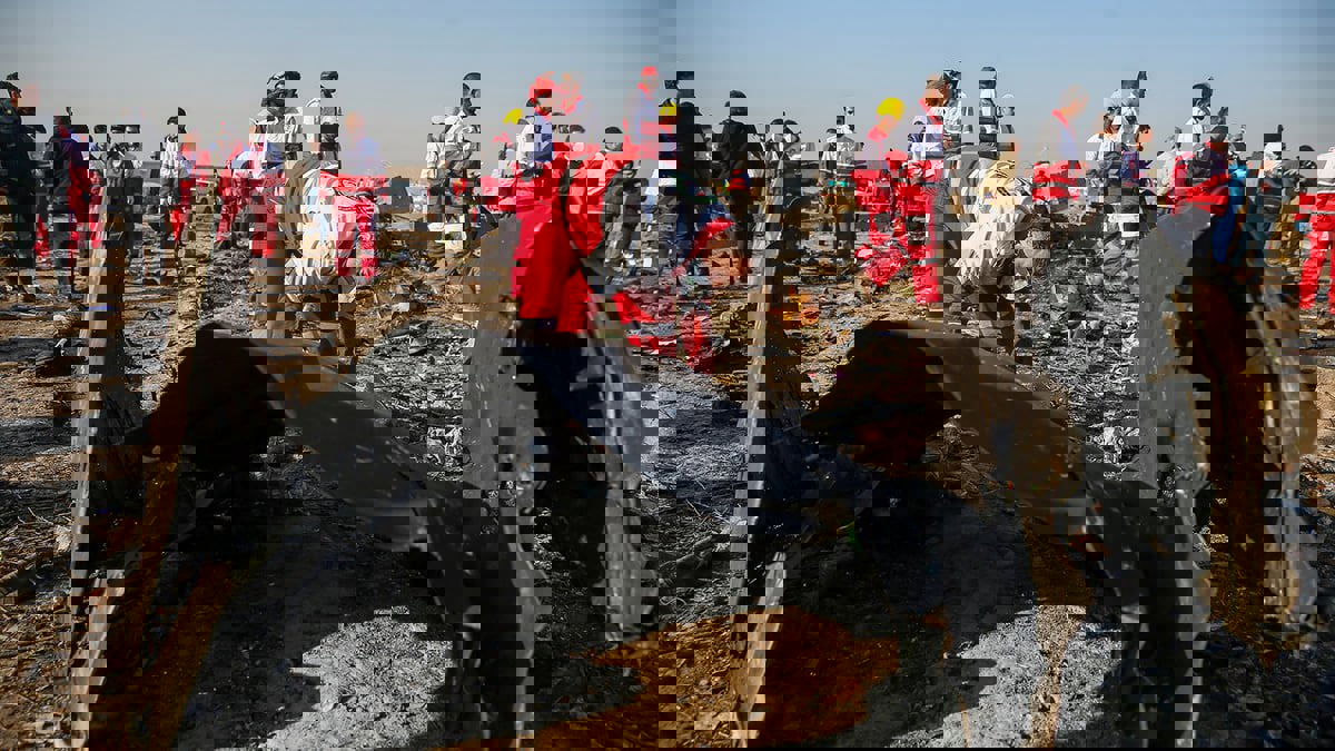 حكم يلزم إيران بدفع 107 ملايين دولار لأسر 6 من ضحايا الطائرة الأوكرانية