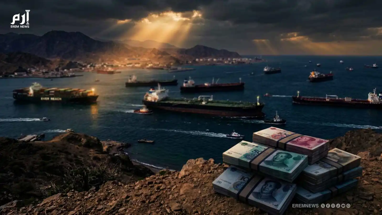 الدفع بهذه العملة حصرا.. إيران تسمح بالمرور عبر "هرمز" بشرط (فيديو إرم)