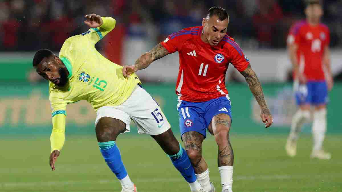 أهداف مباراة البرازيل وتشيلي في تصفيات كأس العالم (فيديو)