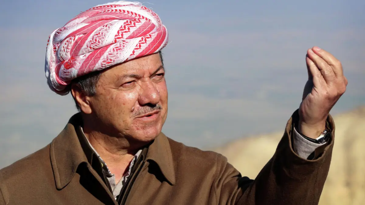 مسعود بارزاني يصل بغداد في أول زيارة له بعد استفتاء الانفصال