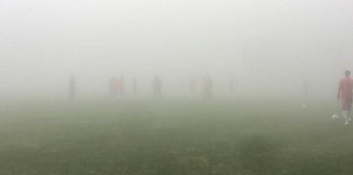 الضباب يلغي ودية نادٍ سعودي  في تركيا (صور)