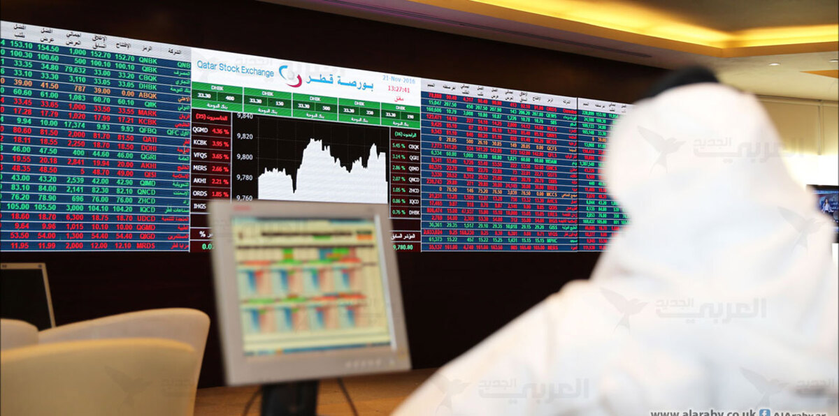 هبوط بورصة قطر بفعل جني أرباح بالبنوك والسعودية تنهي موجة مكاسب‎