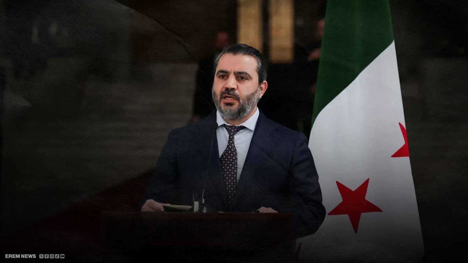 وزير الخارجية السوري أسعد الشيباني