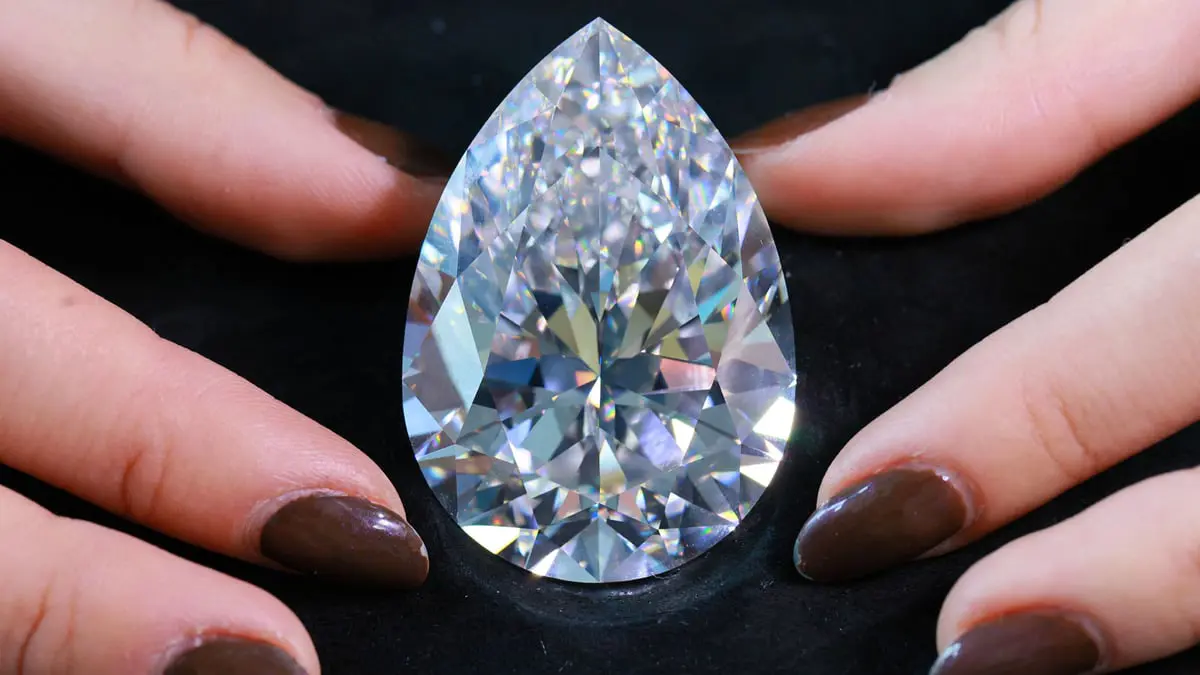 عرض أكبر "ألماسة بيضاء" في مزاد بسويسرا.. والحصيلة المتوقعة 30 مليون دولار